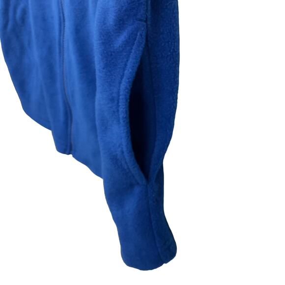 USA Olympic Official Fleece Vest Royal Blue Embroidered Rainbow Ring Logo sz XXL - Picture 6 of 9